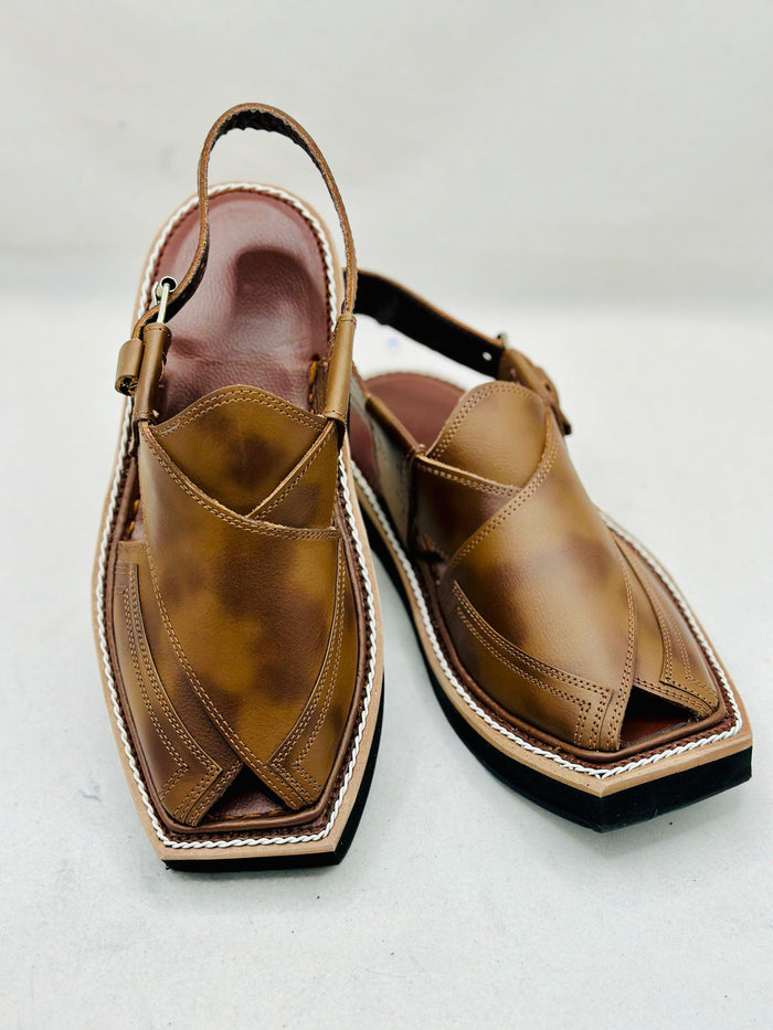 Kaptan Chappal – Handmade Leather Footwear for Men