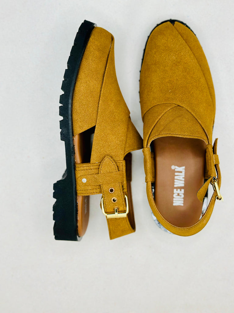 Suede Leather Chappal – Soft, Stylish & Timeless