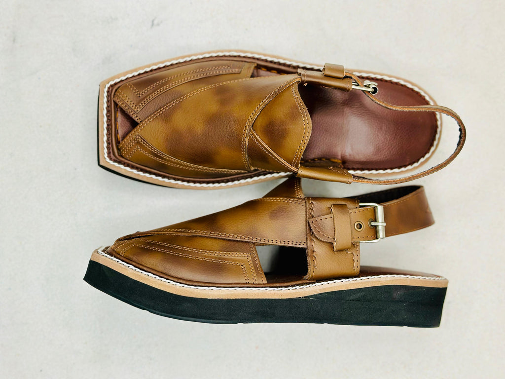 Kaptan Chappal – Handmade Leather Footwear for Men
