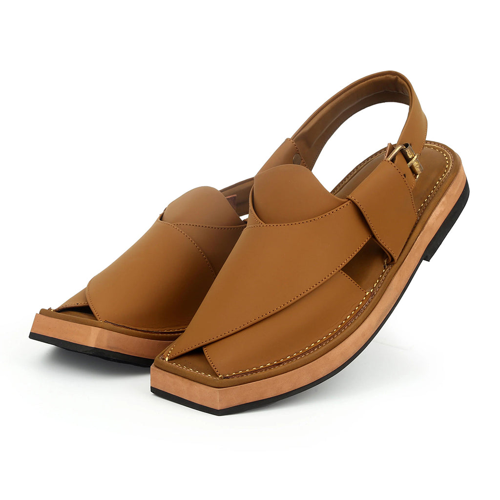 LEATHER  KAPTAAN CAMEL BROWN